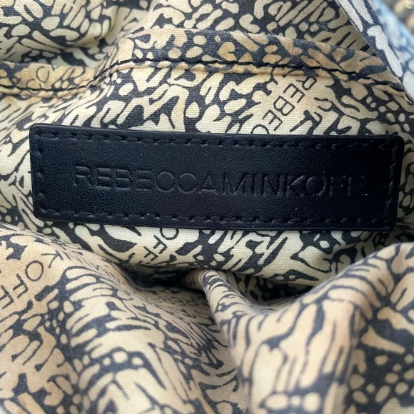 Rebecca Minkoff black and gold MAC crossbody - Picture 3 of 4